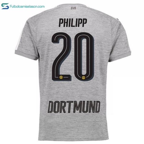 Camiseta Borussia Dortmund 3ª Phillipp 2017/18